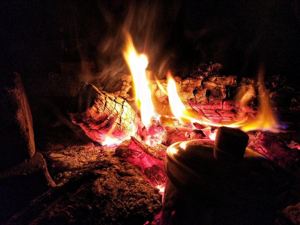 ночь и огонь
