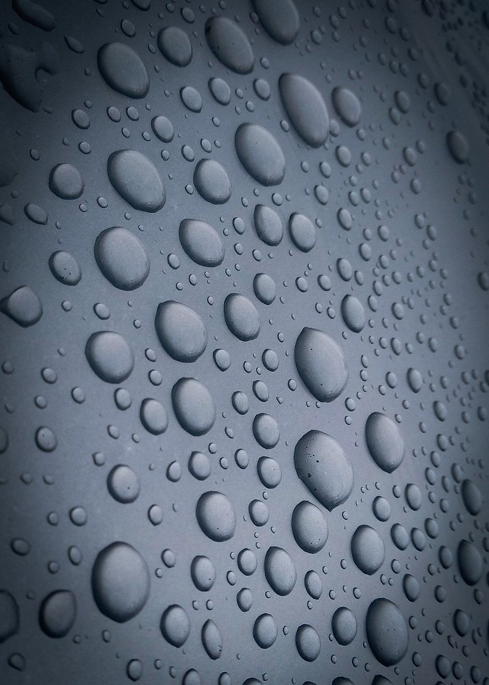 Abstract water drops