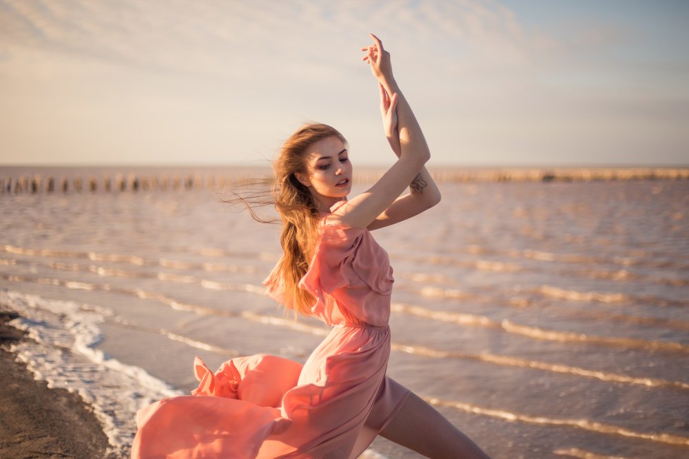 Розовое озеро