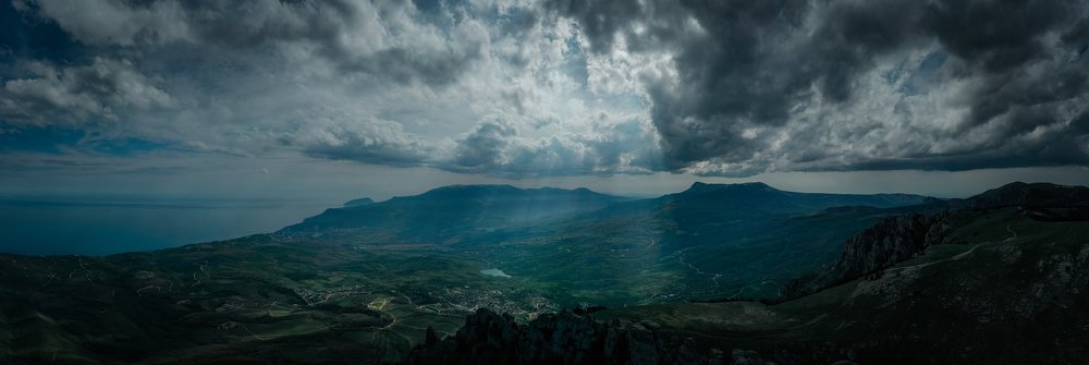 Вид на Крым с Демерджи