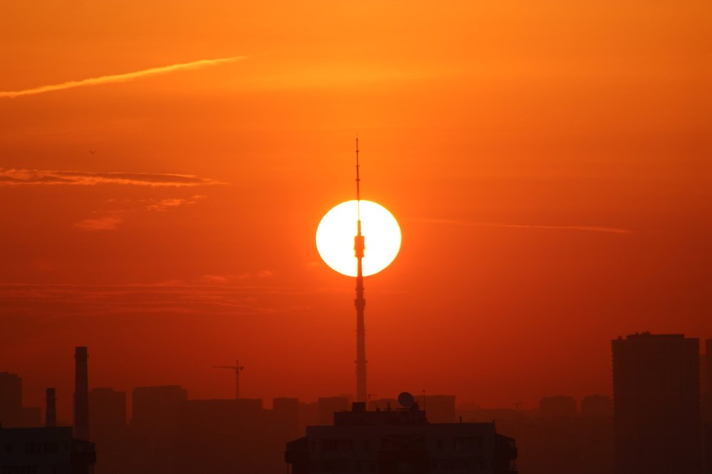 Утро.