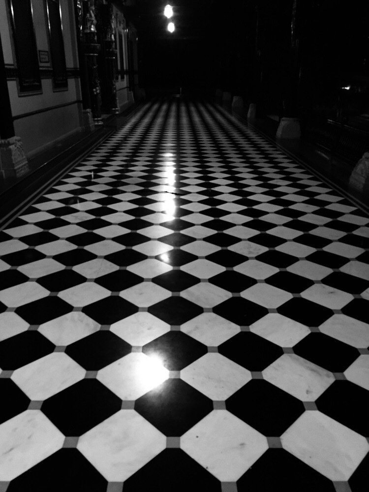 A long chessboard