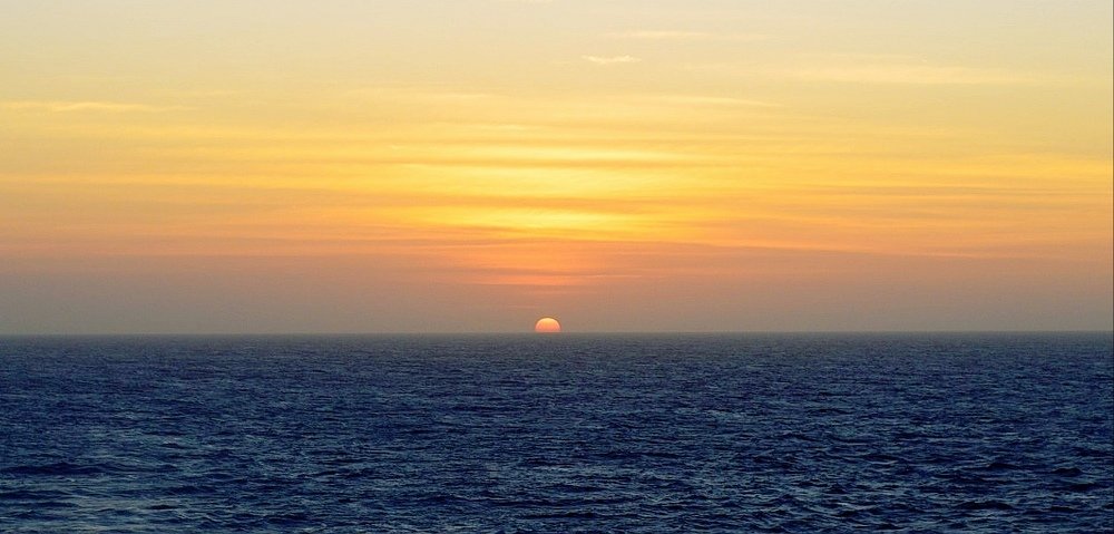 Atardecer en el Pacífico