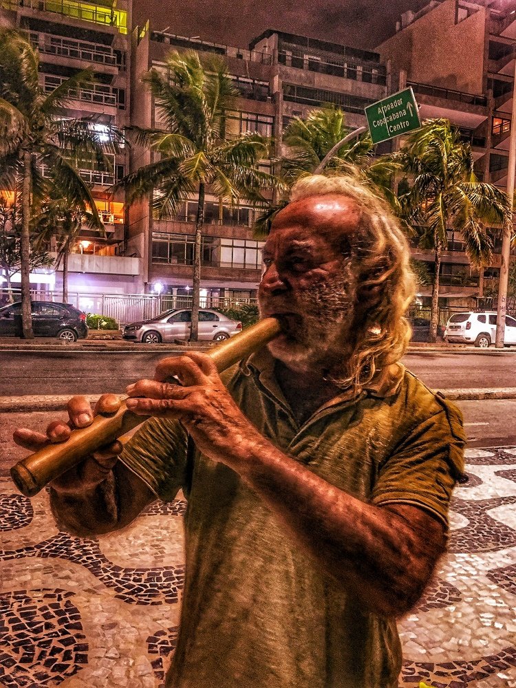 Flute player