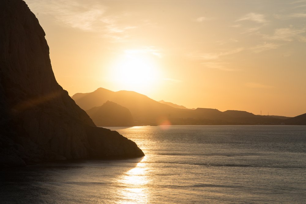 На рассвете