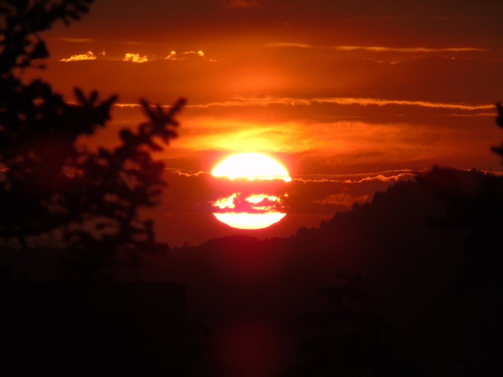 Пылающее небо