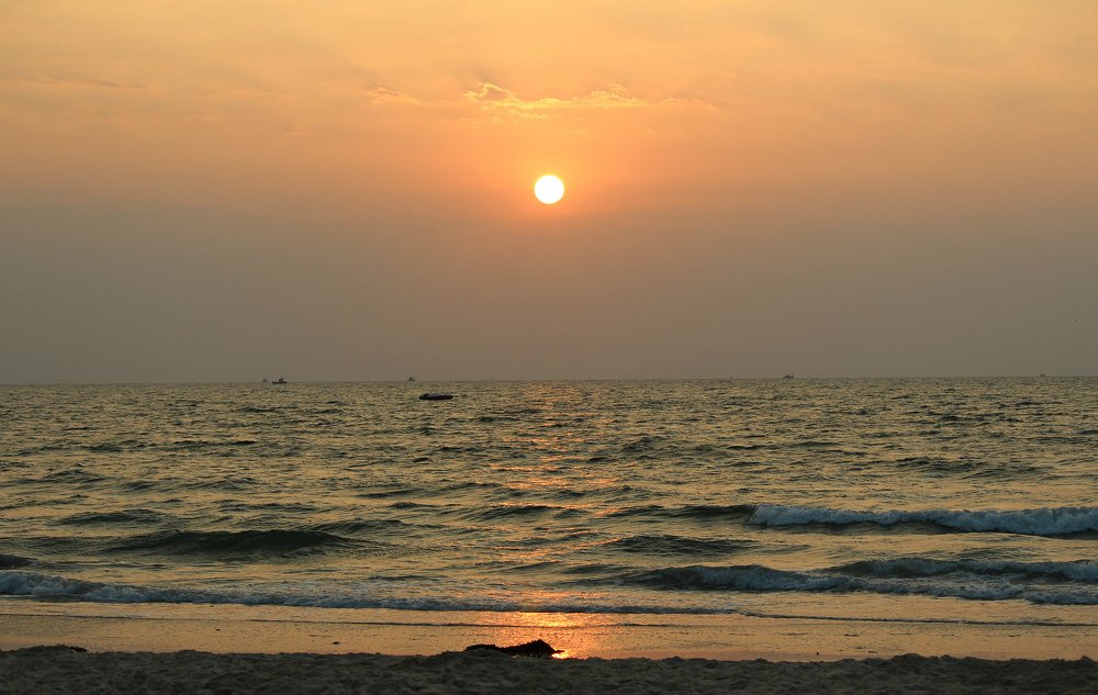 Sunset in Arabian Sea