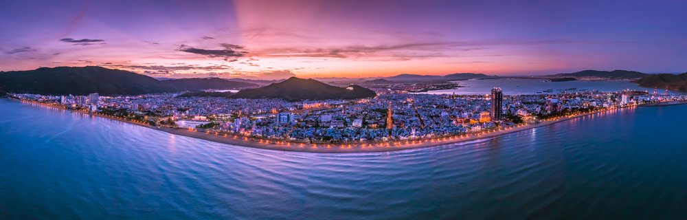Quy Nhon in the summer afternoon