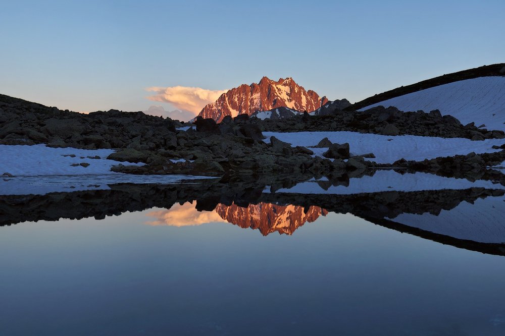 Пшиш смотрится в зеркало