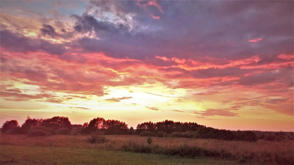 Огненный закат