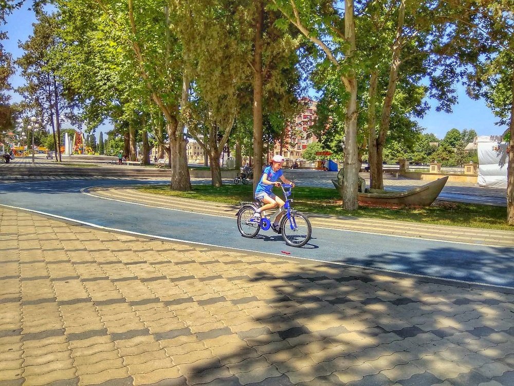 Велогонщица...