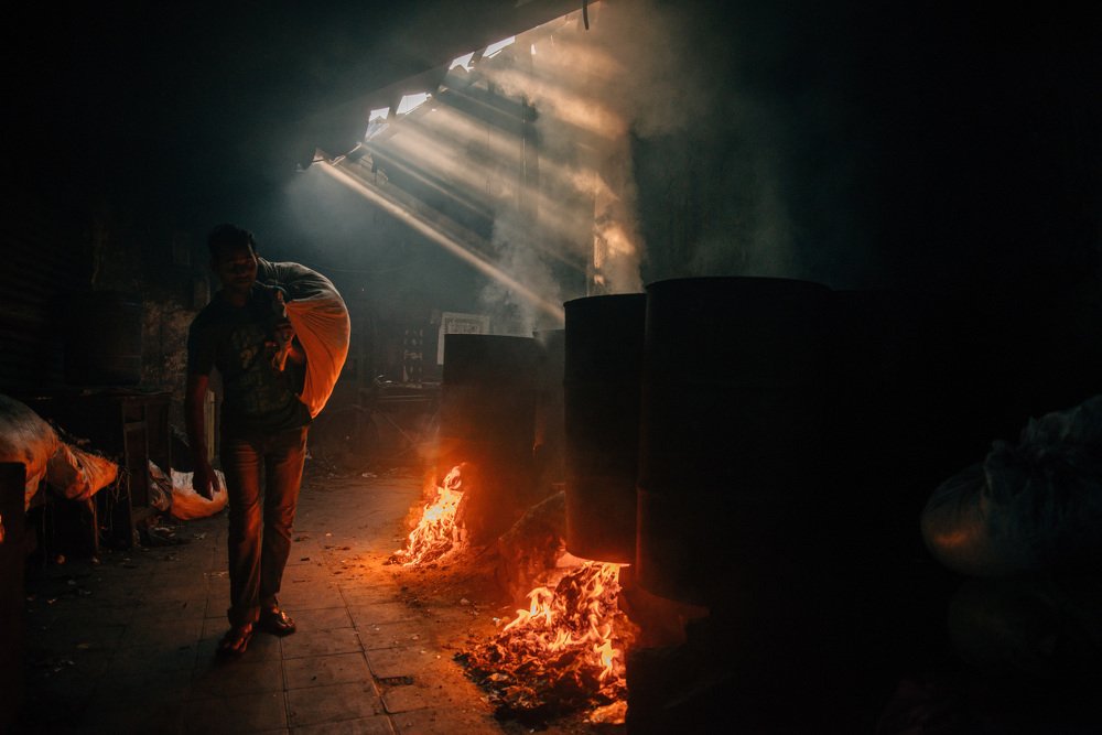 Прачечная Dhobi ghat Mumbai