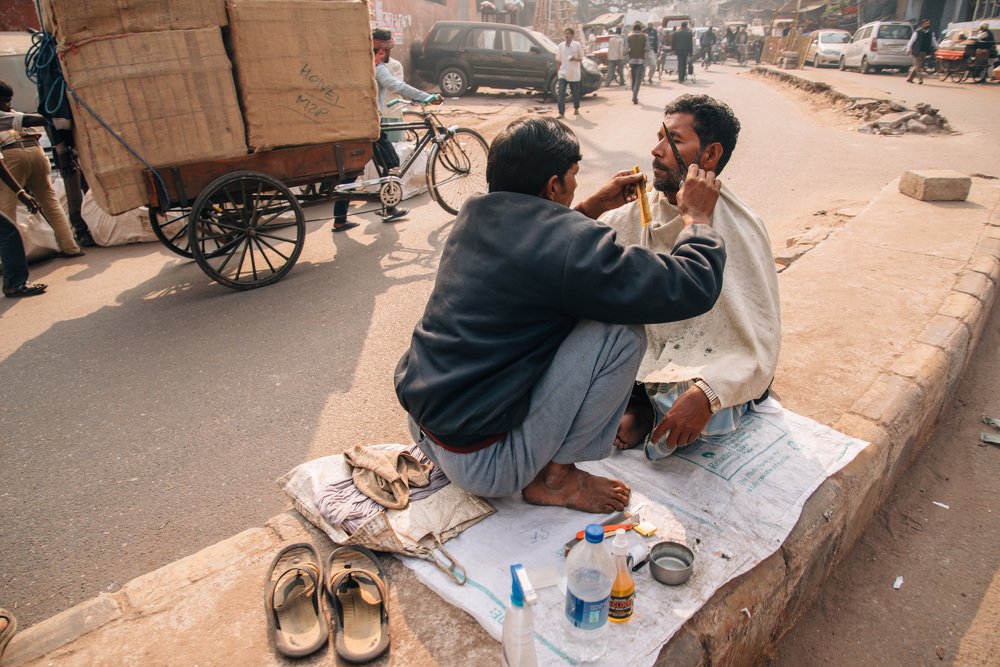 Barber from Delhi