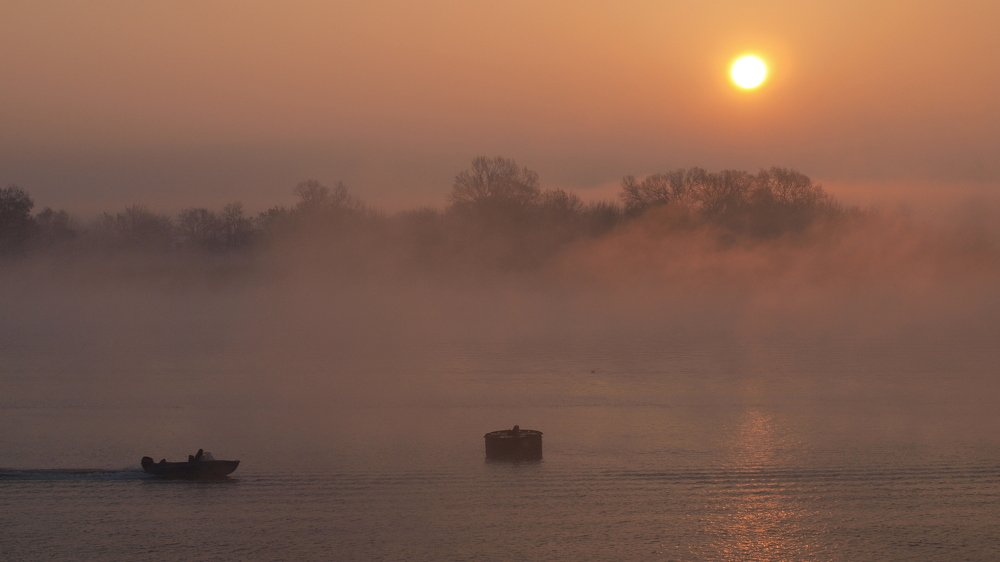 В поисках клёва...