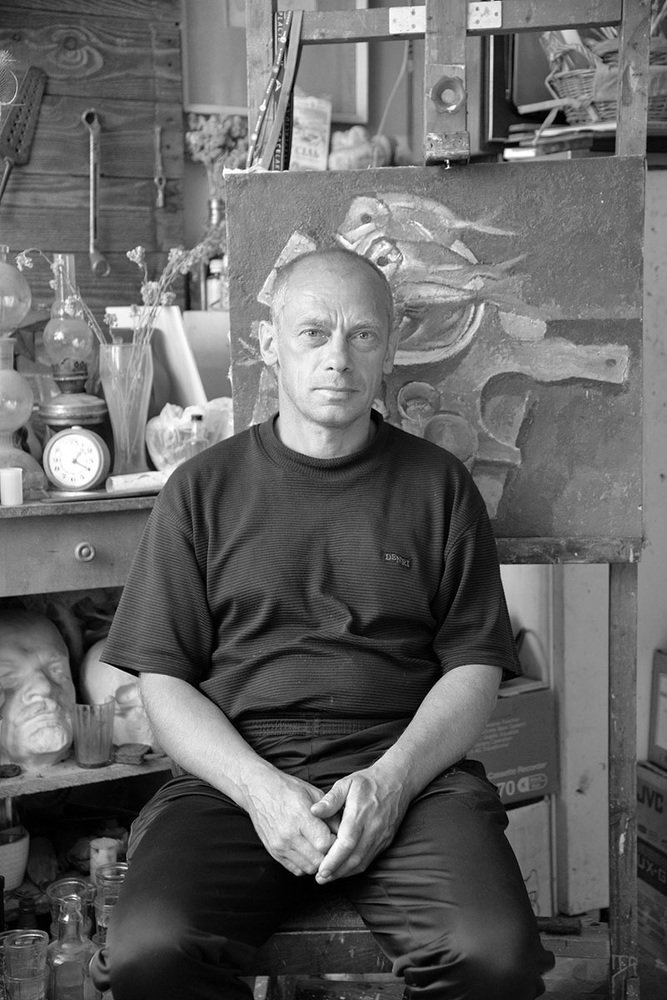 В мастерской.Дмитрий.