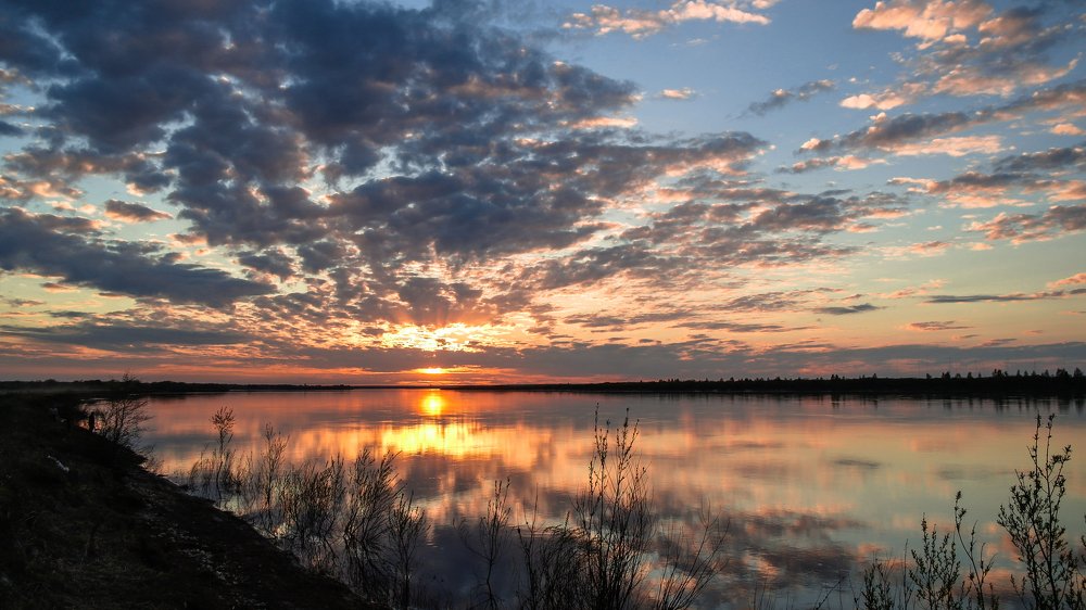 Очарование заката.