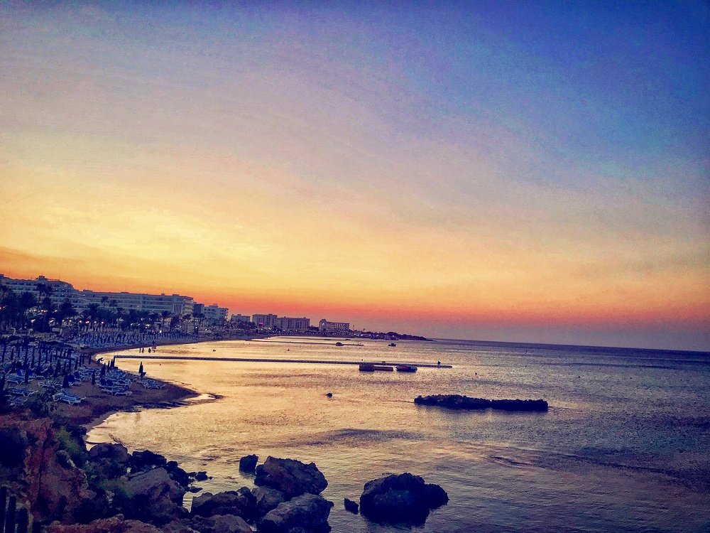 Sunset in Cyprus