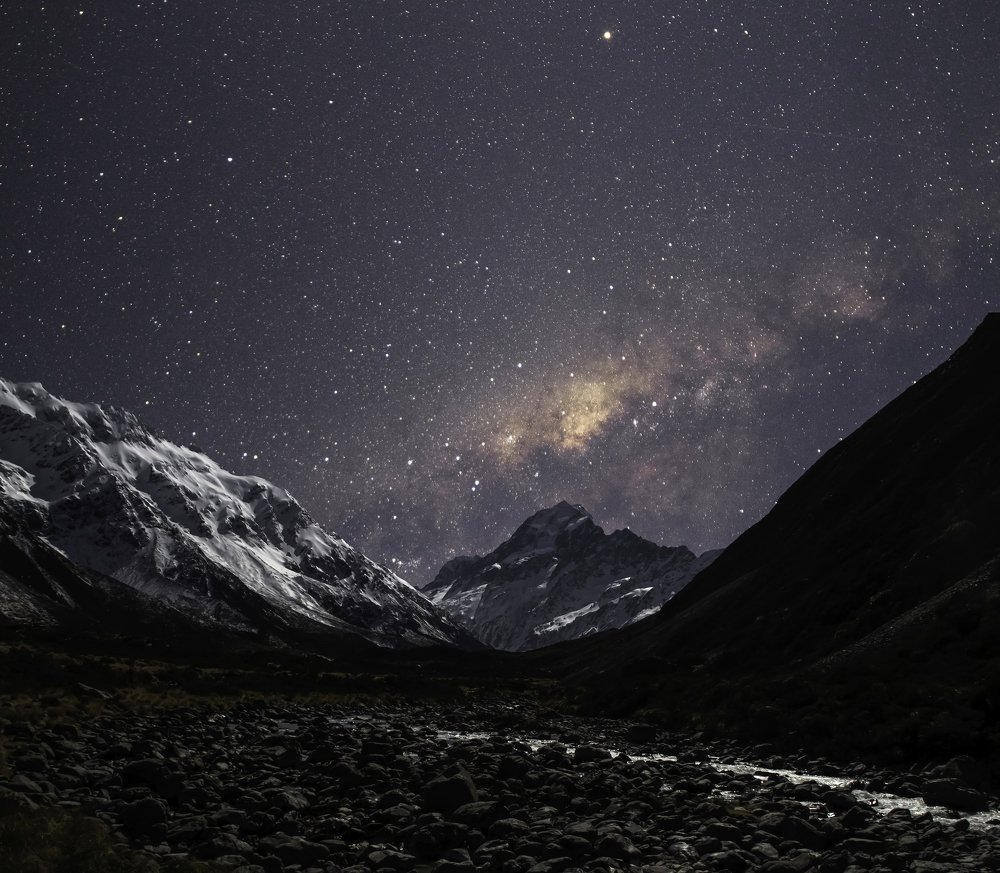 Mount Cook Sky