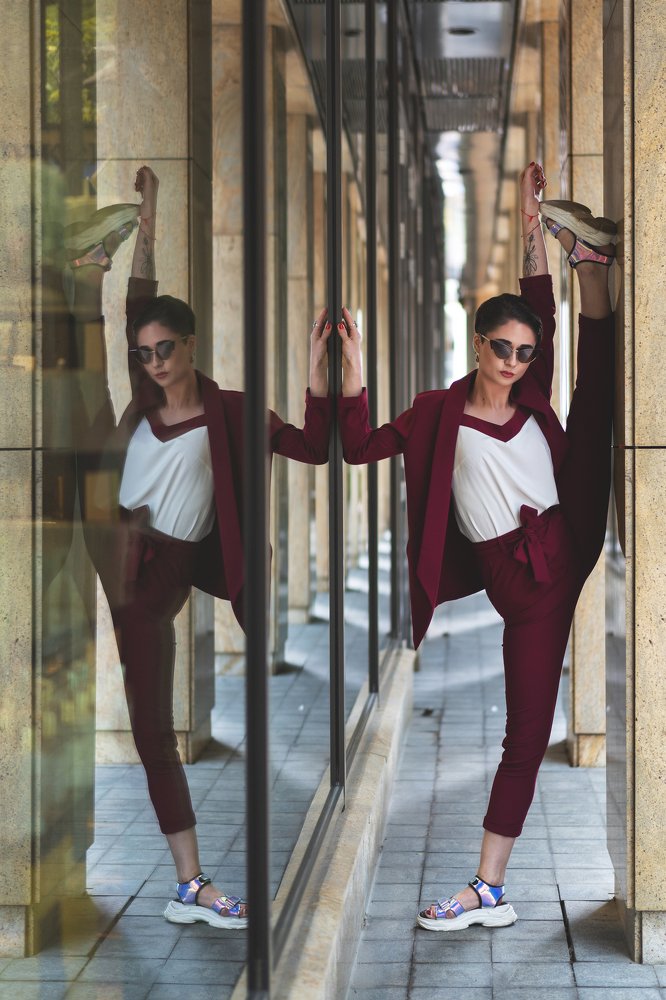 Растянулась