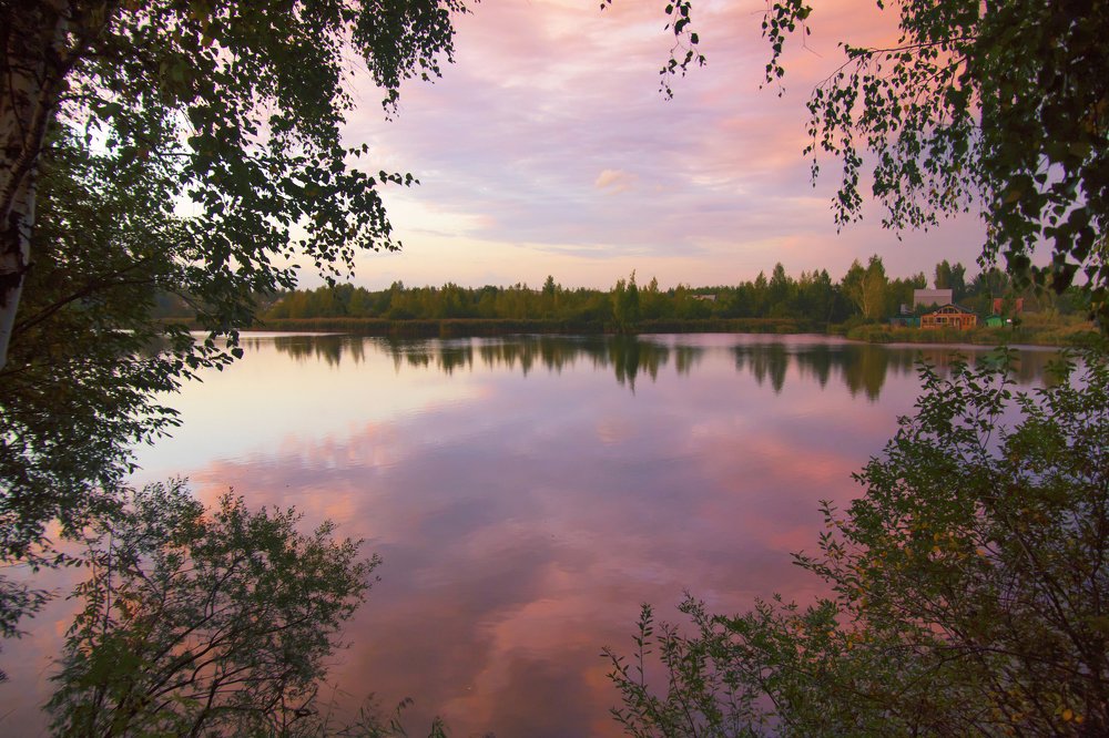 Дачные закаты