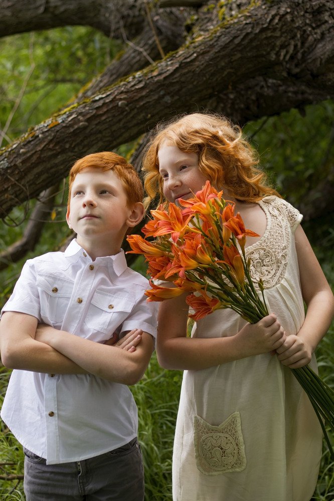 Сашенька с Машулей