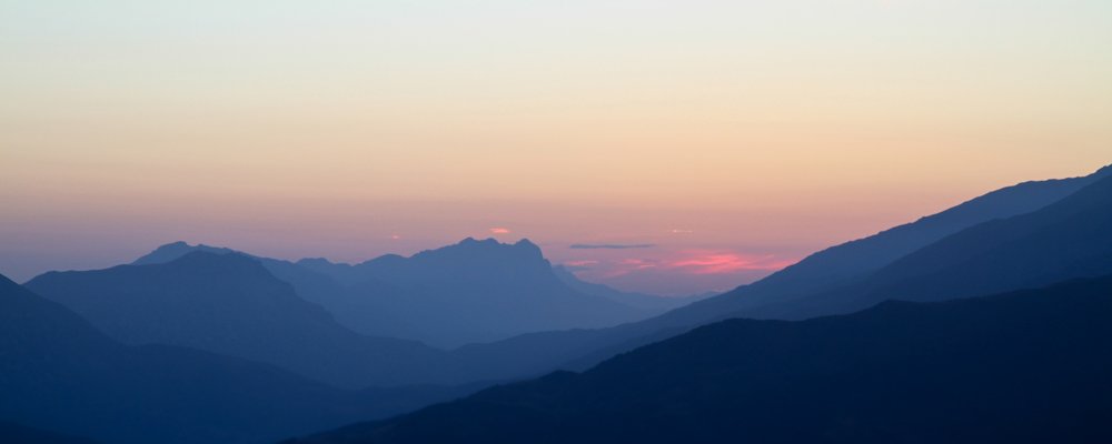 Рассвет. Архонский перевал. Северная-Осетия Алания.