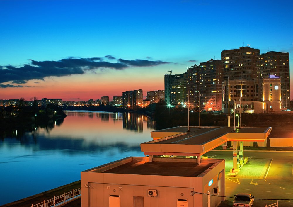 На закате дня