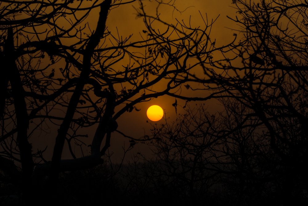 Sunset...