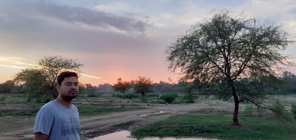 Nature paints its beauty