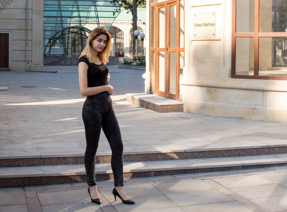 юная модель