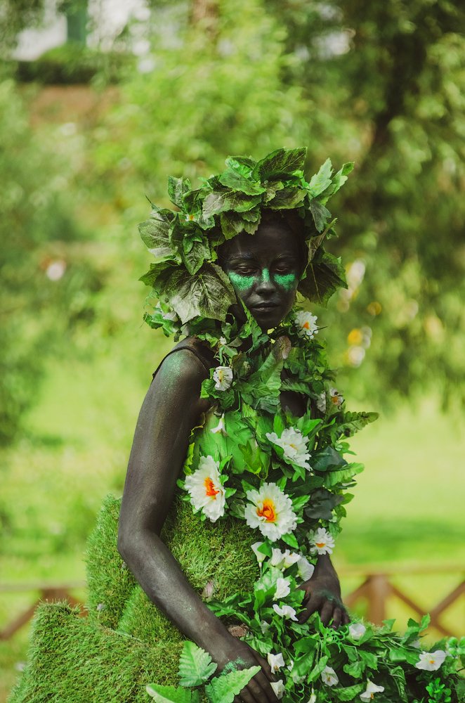 Живая статуя