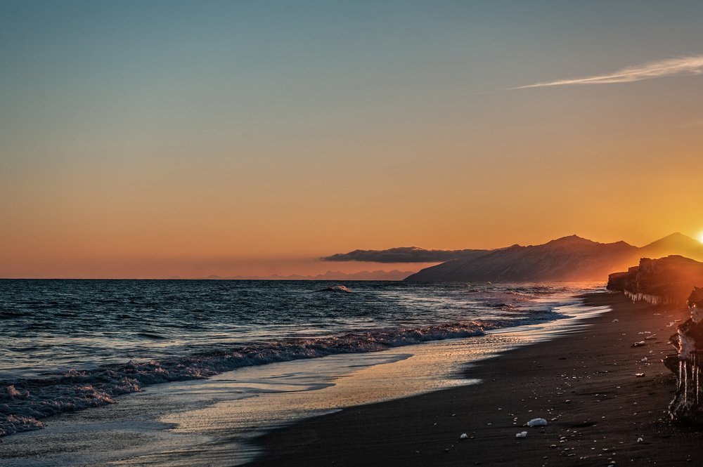 Закат в с. Пахачи