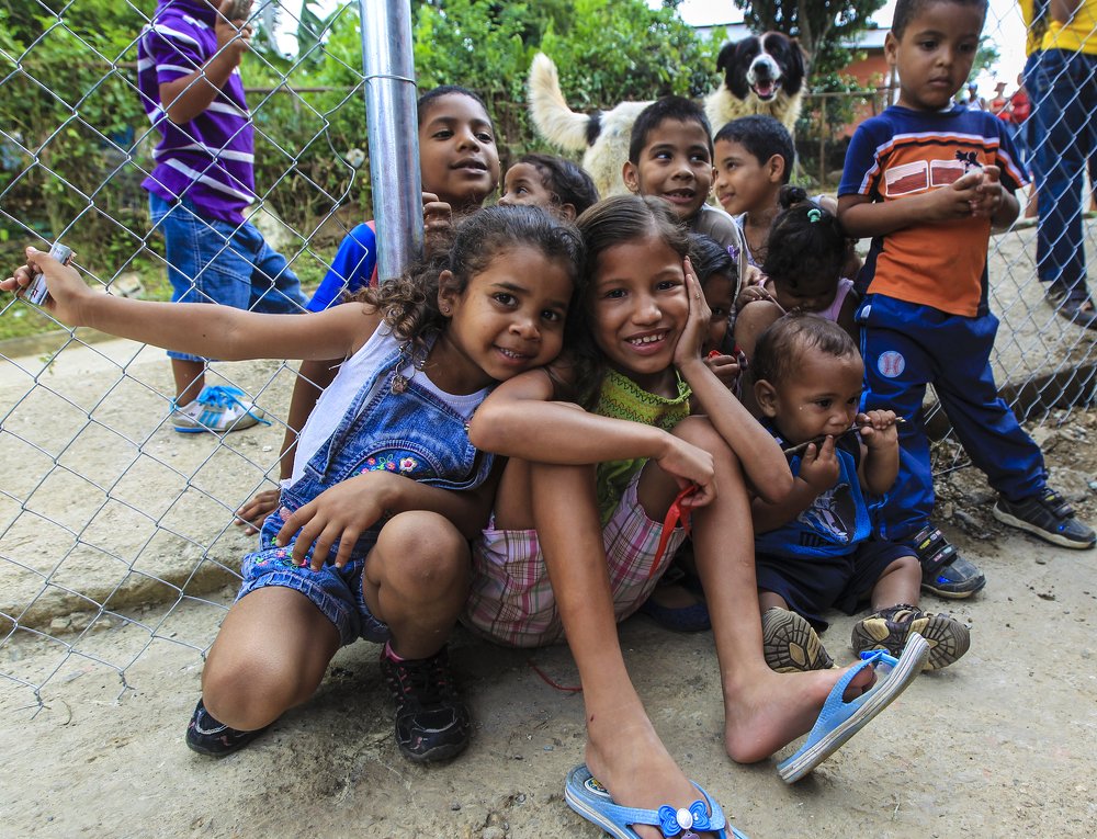 Together and ready for the photo