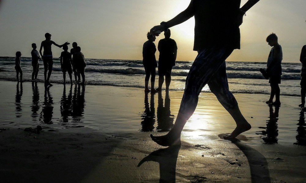 Sunset at Atlit beach 2