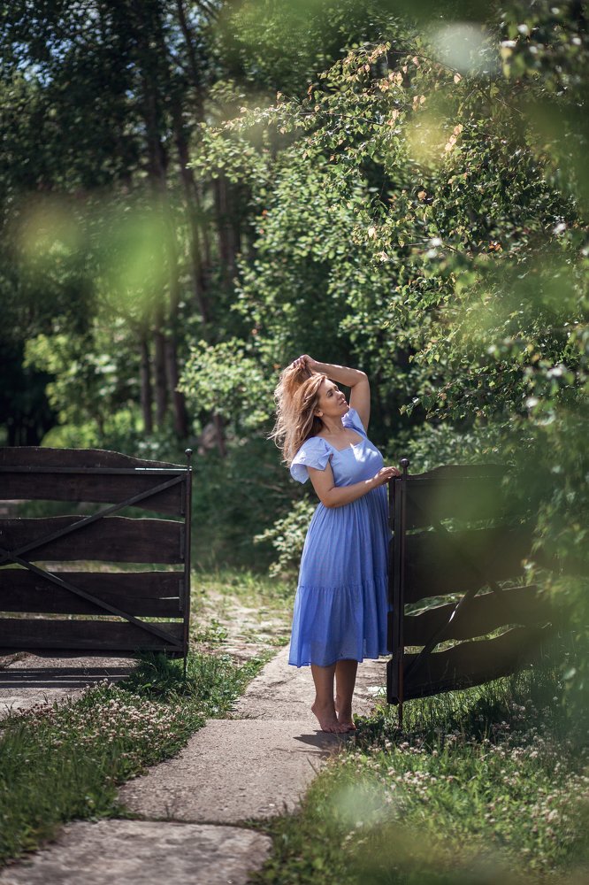 По росе босиком..