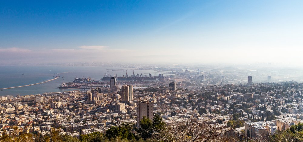Morning above Haifa