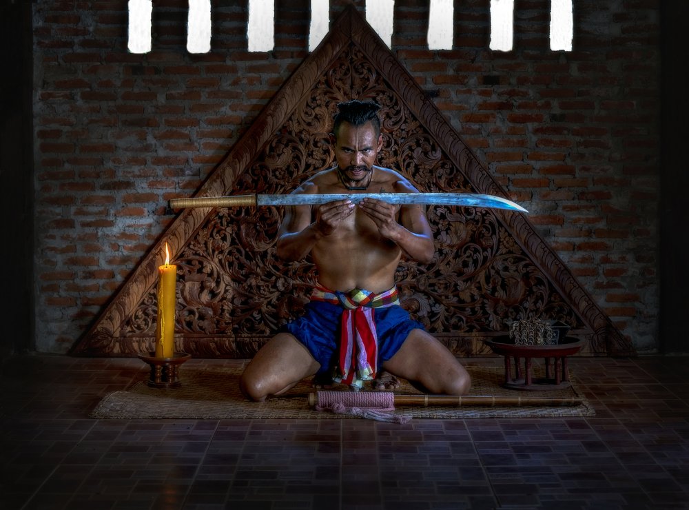 Thai ancient warrior