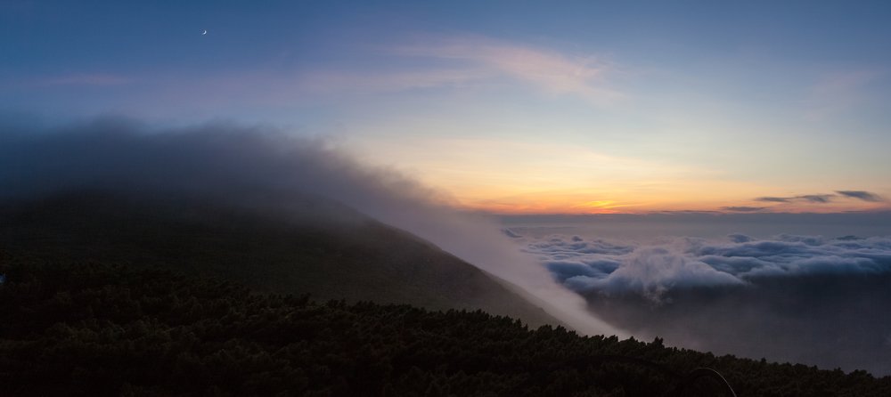 Закат на Сахалине