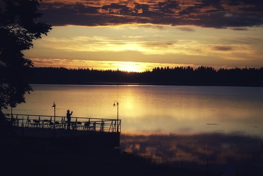 В ожидании рассвета.