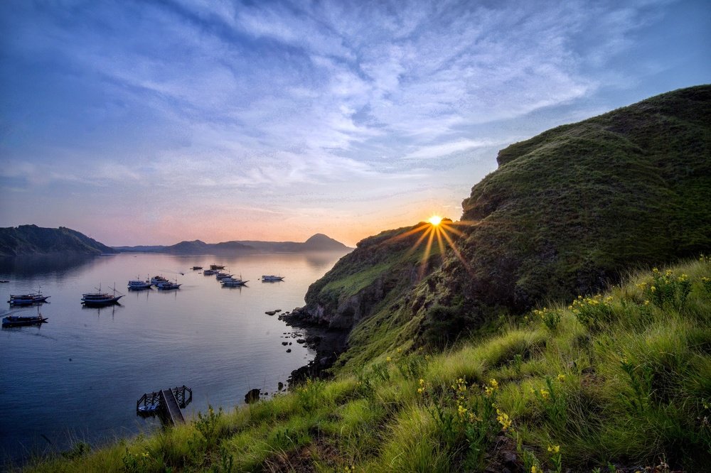 Sunrise at Padar Island