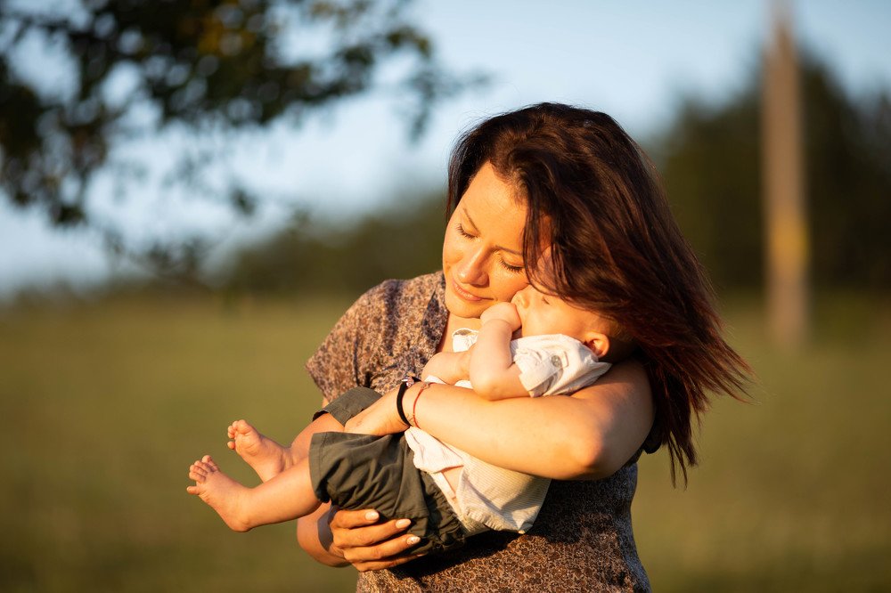 В маминых руках