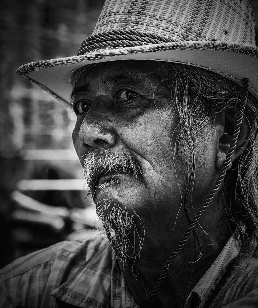 Old man in Myanmar