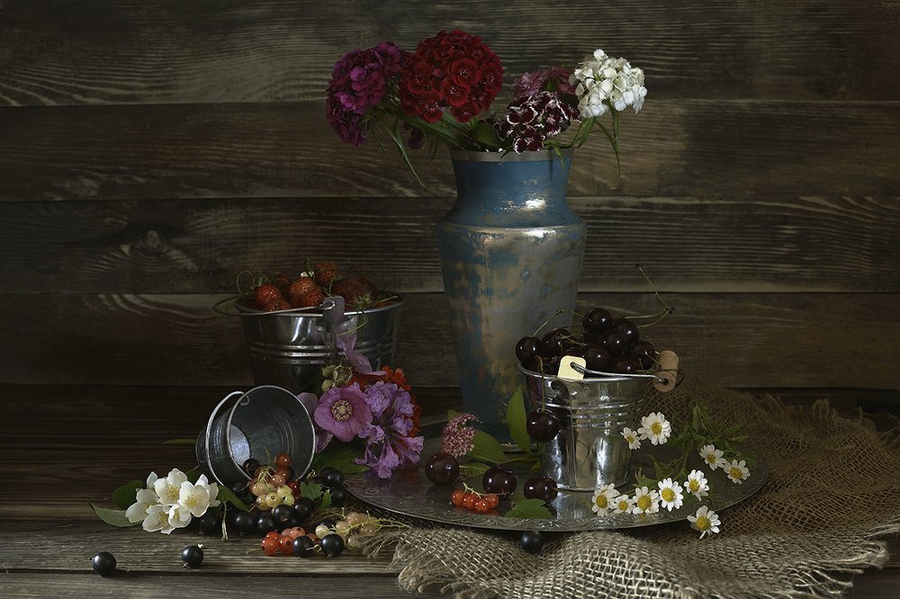 Садовый натюрморт.