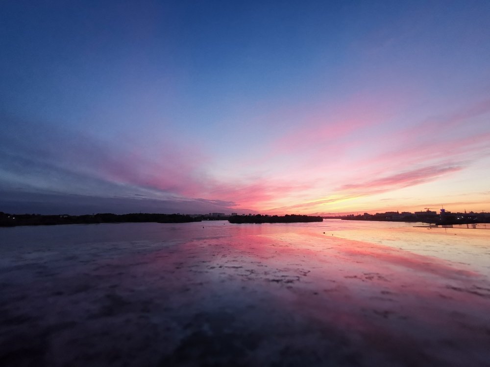 Городской закат