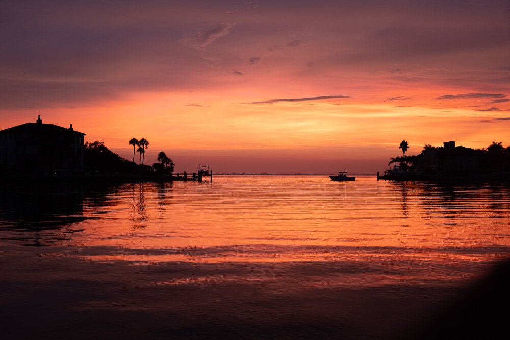 Волшебный закат в Сарасоте