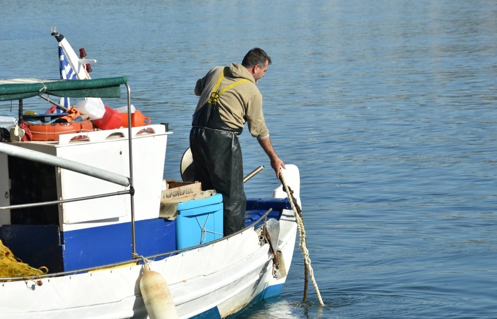 Traditional fisherman