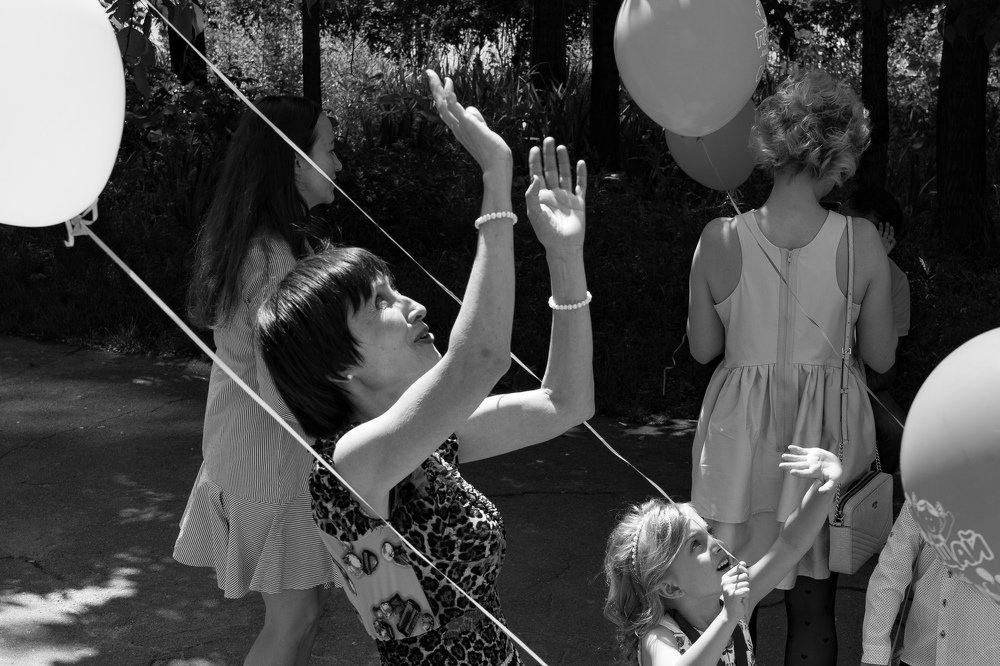 Человек с воздушым шаром остается ребенком навсегда