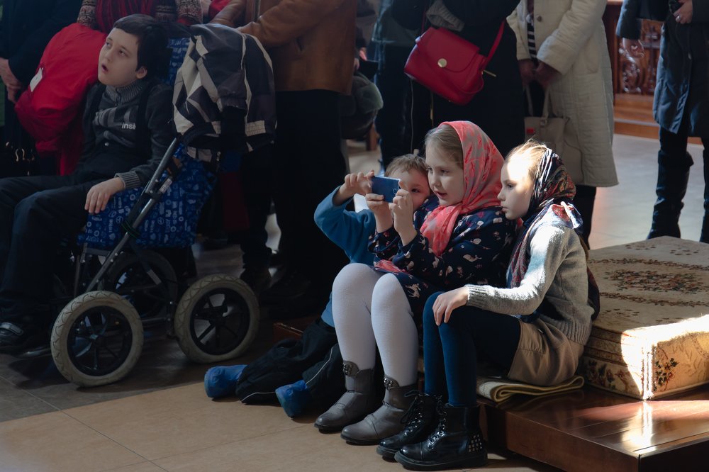 Дети на концерте