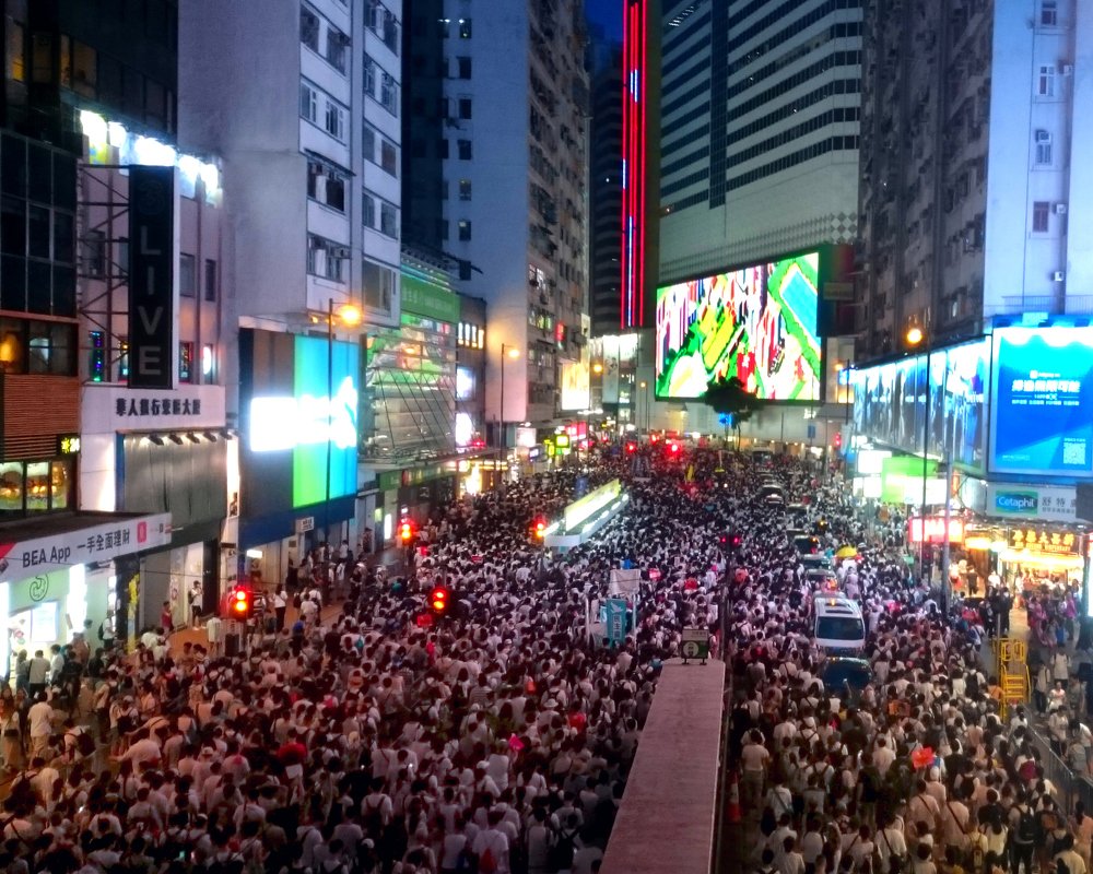 Hong Kong Million Protests 2019 " Walking to Hell......... "