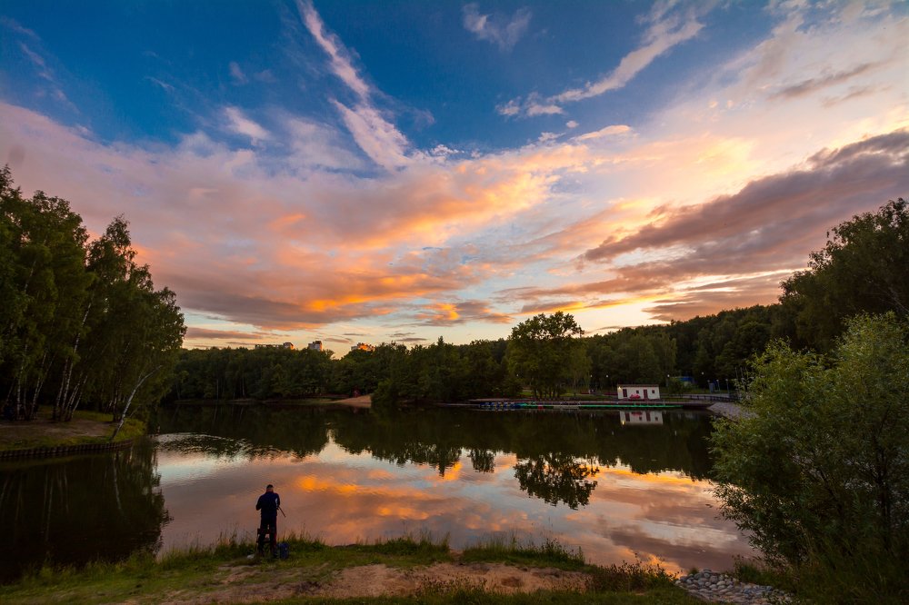 Безмятежность города Москвы